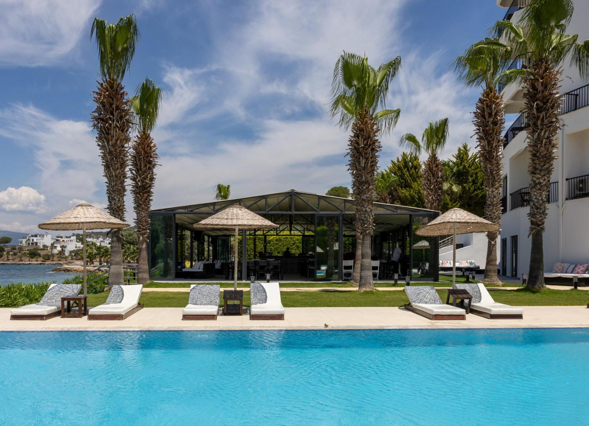 Med-Inn Hotel Güllük Dış mekan fotoğraf