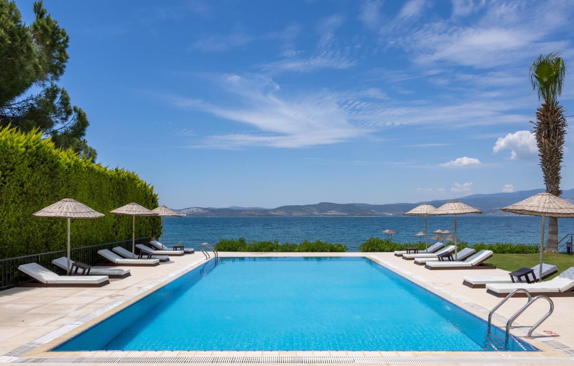 Med-Inn Hotel Güllük Dış mekan fotoğraf