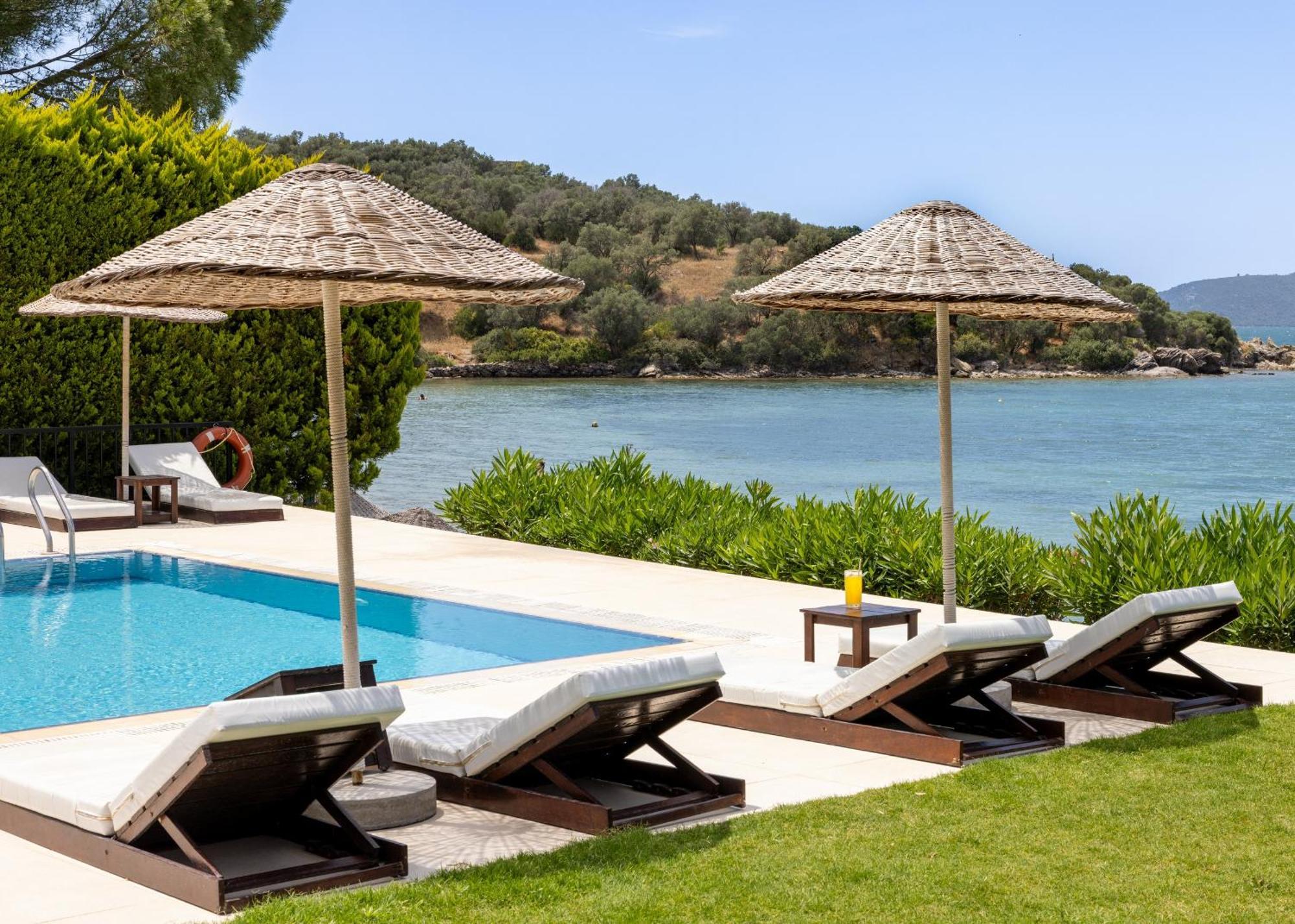 Med-Inn Hotel Güllük Dış mekan fotoğraf
